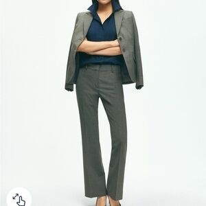 Brooks Brothers Lucia Fit Grey Trousers NWT